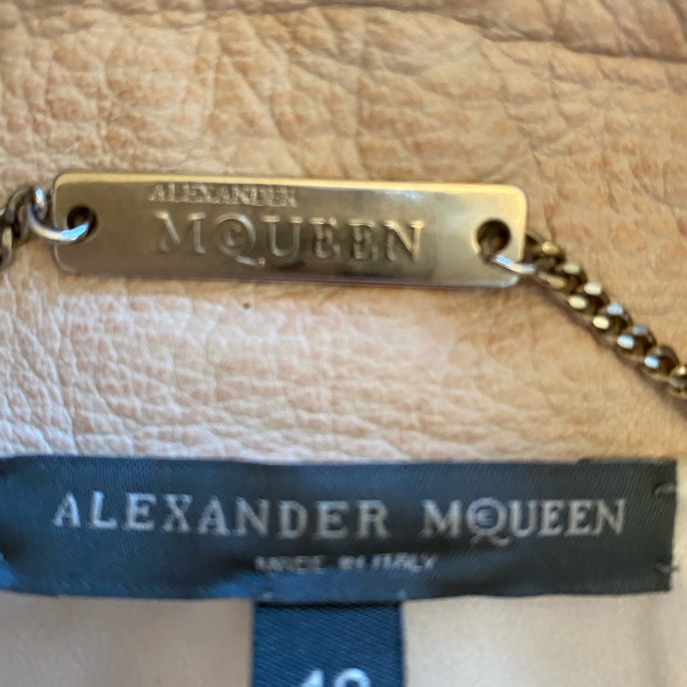 Alexander McQueen Leather Jacket - Picture 2 of 7